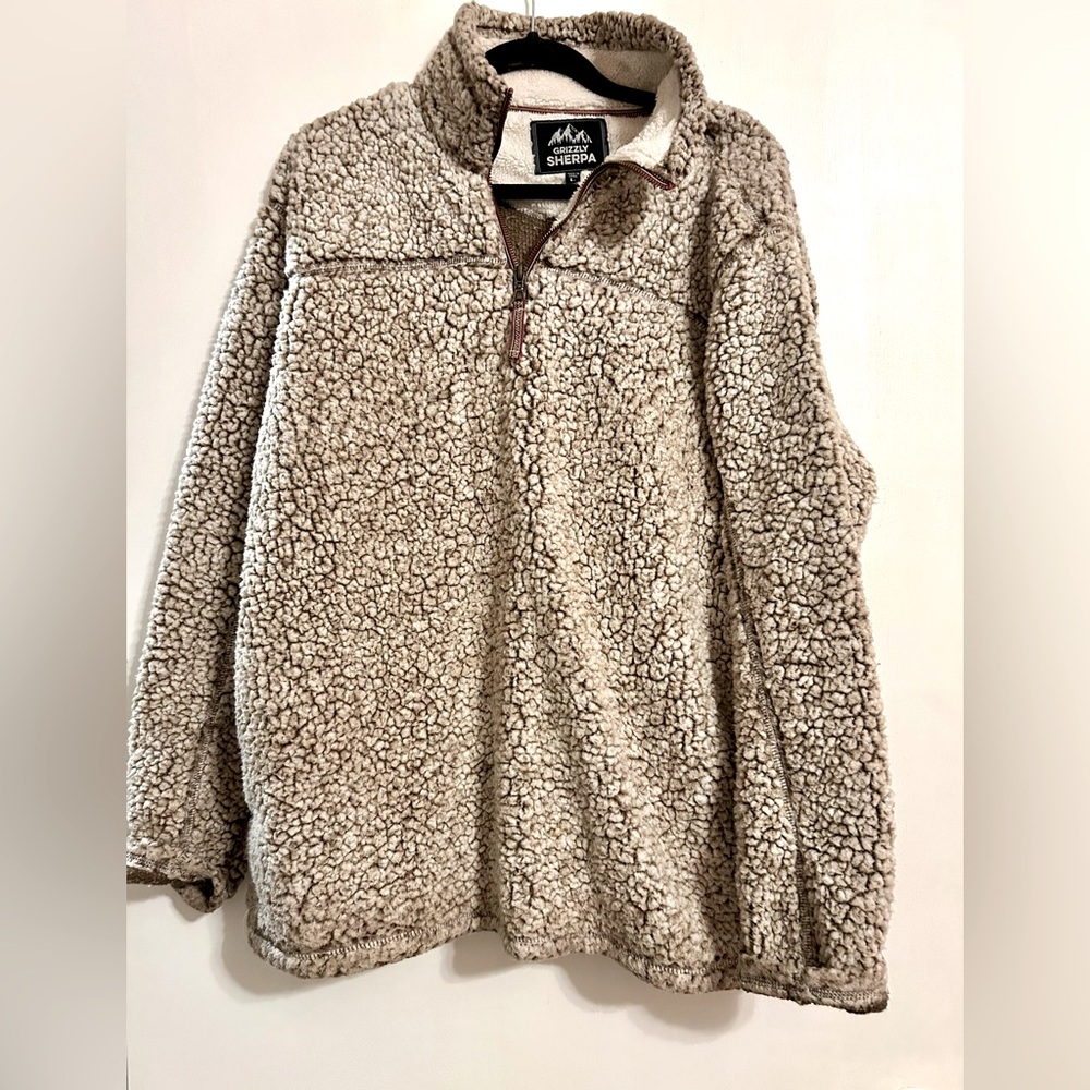 Sherpa Fleece Pullover